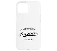 Port Arthur Texas TX State Motto per donne e uomini Custodia per iPhone 15