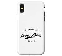 Port Arthur Texas TX State Motto per donne e uomini Custodia per iPhone X/XS