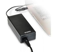 PORT, Caricabatterie universale per PC portatile da 65 W, Nero