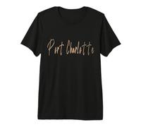 Port Charlotte Florida Vintage Design Elegante Maglietta Premium