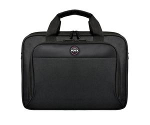 PORT, ClamShell 17,3” PC Case Hanoi II con tracolla regolabile, Nero