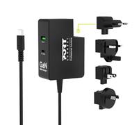 Port Connect - Caricatore da parete internazionale gan 100 W, USB-c