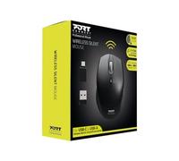 PORT DESIGNS - Port Designs 900713 Mouse Rf Wireless+usb Type-c 1600 Dpi Ambidestro (mouse Office Pro Silent - Wireless Black)