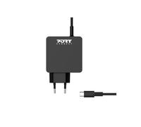 Porta Connect Alimentatore universale per PC USB-c 45 W compatibile con macbook. Pc. Tablet e Smartphone Nero