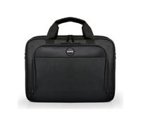 PORT, Custodia per laptop da 15,6 pollici con scomparti, Nero