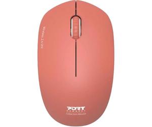 PORT DESIGN - IT ACCESSORIES MOUSE WIRELESS TERRACOTA COLORE 3 BOTTONI E RUOTA DI SCROLL DUAL