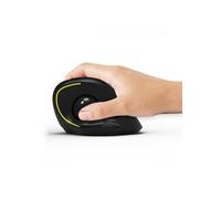 Port Designs 900719 RF Wireless + Bluetooth Mouse ottico da 1600 DPI per l'ufficio con la mano destra - Nouvo