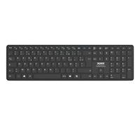 Port Designs 900903-R-UK Tastiera Home Bluetooth QWERTY Inglese Britannico Nero - Nouvo