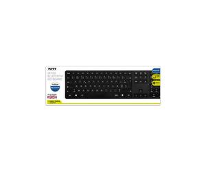 Port Designs 900903-UK Tastiera da tavolo Bluetooth QWERTY Inglese Britannico Nero - Nouvo