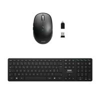 Port Designs 900907-IT tastiera Mouse incluso Bluetooth AZERTY Francese Nero - Nouvo