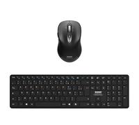 Port Designs 900907RFR tastiera Mouse incluso Home Bluetooth AZERTY Francese Nero - Nouvo