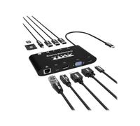 Port Designs 901906 hub di interfaccia USB 3.0 (3.1 Gen 1) Type-C 5000 Mbit/s Nero