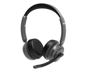 Port Designs 912003 Supporto di ricarica Bluetooth per auricolari/cuffie con e senza fili da scrivania/centro chiamate Nero - Nouvo