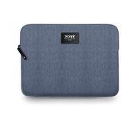 PORT Designs Custodia PC dedicata per computer portatile MacBook Neo materiale velluto (blu)