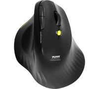 Port Designs Ergo Soft Mouse Wireless 2.4 Ghz Bluetooth Ricaricabile Silenzioso