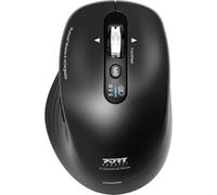 Port Designs Mouse Business senza fili 2.4 GHz Bluetooth ricaricabile silenzioso