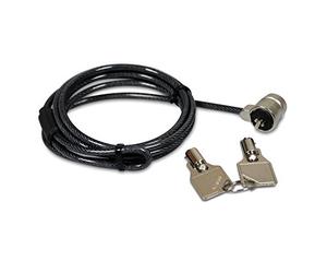 Port Designs Security CABLE KEY cable lock Stainless steel 1.8 m