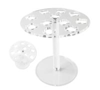 Porta | 11 Posti Organizzatore Porta,Portautensili in Acrilico per Accessori Parrucchiere Clip Pettine Forniture Pennelli Trucco