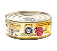 - Porta21 Superfood Alimento umido per gatti Sgombro con Ananas 6 x 80 g - Porta21 Superfood Alimento umido per gatti Sgombro con Ananas 24 x 80 g