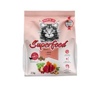 Porta 21 Superfood Menu 3 con Manzo Crocchette per gatti - 2 kg