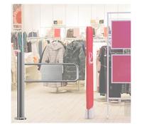 Porta a battente automatica, in acciaio inox, con ingresso monodirezione, larghezza 50-100 cm, design a spinta manuale, meccanismo a molla, ideale per accesso al negozio, uso commerciale