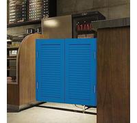 Porta a battente commerciale resistente a chiusura automatica per cucina, pub, sala giochi, caffetteria, divisorio camera da letto