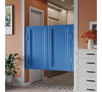 Porta a battente dell'interno del salone di legno solido con le cerniere chiuse automatiche per la divisione della cucina del ristorante
