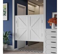 Porta a battente in legno massello con cerniera in acciaio inossidabile, chiusura automatica a basso rumore, per cucina, bar, caffetteria, divisorio decorativo per interni