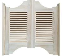 Porta a battente in legno massello, porta per interni saloon con cerniere per cucina e bar, chiusura automatica, divisorio prefabbricato, soluzione elegante per l'ingresso della casa