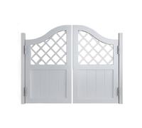 Porta a battente in legno per bar - Porta bianca mezza berlina con stipite, chiusura automatica, doppia oscillazione, per cucina e dispensa interni, cancello con apertura a due vie, 71 x 88,9 cm