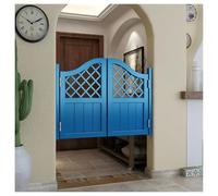 Porta A Battente In Legno Per Uso Interno, Porta A Battente Per Saloon Con Cerniere, Porta A Mezza Altezza Per Saloon, Bar, Cucina, Veranda, Spazi Commerciali(Blue-b,120x90cm/47x35")