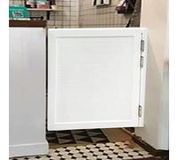 Porta a battente per salone, in legno, per corridoio, cucina, dispensa, scale e ingressi del bar, include kit di accessori