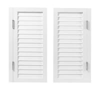 Porta a battente, porta a mezza anta in legno con 4 cerniere in metallo, doppia porta divisoria for ingresso, bar, cucina, cantina, fienile, veranda(Wit,35.4"Wx35.4"H)