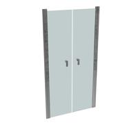 Porta a battente quadrata pura design HÜPPE in nicchia, larghezza: 100 cm alt...