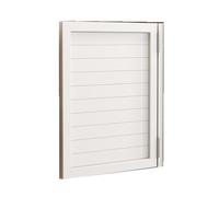 Porta a battente retrò con cerniere,Wood Butler Parlor Half Gate,per Negozio, Emporio, Ingresso Terrazza Bar(W65cmxH90cm(25.6"x35.4"))