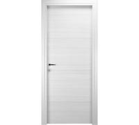Porta a battente reversibile Urban bianco 80x210 cm Bianco