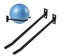 Porta a da yoga, gruppo muro di yogaahugen, set di 2 pali di yoga nera | Organizzatore di cuscinetti per attrezzature per il fitness, rack da studio di palestra sportiva per donne amanti dello s