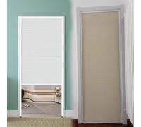 Porta a fisarmonica 28 30 32 36 40 48 54 56 60" Porta a soffietto senza guida inferiore Porte a soffietto for interni, ampia porta senza fori Porte scorrevoli pieghevoli(130x200cm/51.2x78.7in)