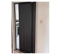 Porta a fisarmonica pieghevole in alluminio, divisorio scorrevole a fisarmonica, con serrature magnetiche, ideale per la privacy domestica e commerciale, pannelli interni per una migliore gestione