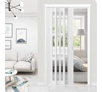 Porta a fisarmonica pieghevole in PVC, divisorio retrattile per privacy, impermeabile, insonorizzazione per casa e ufficio
