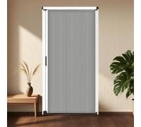 Porta a fisarmonica Porta a soffietto for interni, porte scorrevoli pieghevoli, divisori for stanze in lega di alluminio e tessuto non tessuto, zanzariera for porte di armadi(Gray,62x80in(161x203cm))