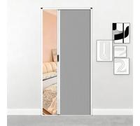 Porta a fisarmonica Porta pieghevole interna retrattile, porte pieghevoli a nido d'ape push-pull alte 75 79 83 87 90 94 pollici con telaio in alluminio(Gray,120x190cm/47.2x75in)