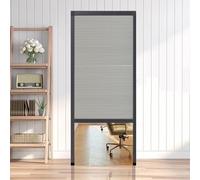 Porta a fisarmonica Porta scorrevole pieghevole a nido d'ape, porta a soffietto con zanzariera, divisorio for ambienti, porte a soffietto pieghevoli for camera da letto(Gray,35x80in(89x203cm))