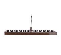 Porta a Gancio per Gancio a Rotazione Rotatura Multilayer Organizer Closet Pasta di Stoccaggio, Grande capacità, Materiale ABS Durevole per il Guardaroba per la Casa (BROWN)