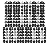 Porta a LED LED Light Kitcher di montaggio di montaggio Burb Base Clip Pannello Clip Socket 5mm nero per mestieri fai - -te