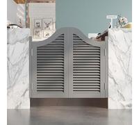 Porta a Mezza Altezza, Porte Interne con Persiana for Saloon, Porta Singola a Battente, Facile da Installare, Cancelletto per caffè, per Corridoio E Ingresso,175×100cm(69×39inch)