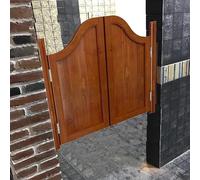 Porta a mezza vita bidirezionale Louvre - Divisorio versatile per esterni per eleganti spazi da giardino, design personalizzabile per patio e abbellimento del paesaggio