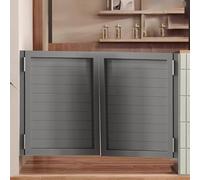 Porta A Mezza Vita Caffè Bar Saloon Door Con Cerniere Porta Saloon Legno Cucina Ristorante Partizione, Per Cucina, Negozio, Divisorio D'ingresso, Pub, Finitura Verniciata(80x90cm/31.4x35.4in)