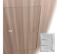 Porta a pannello di accesso, porta di accesso nascosta con design a cerniera, portello di ispezione staccabile con interruttore magnetico per legno