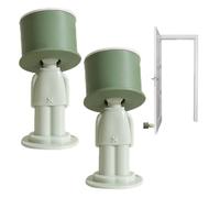 Porta a parete con fermaporta, porta anticollisione in mago, porta creativa, senza foratura, 2 pezzi, fermaporta multipla, per la casa